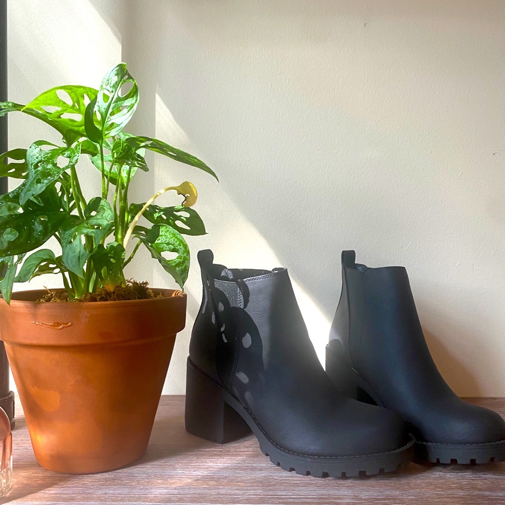 Black booties